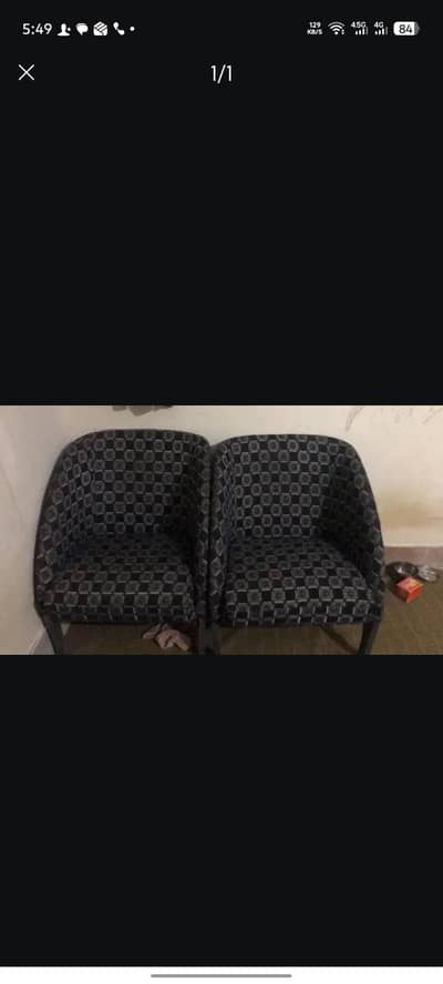 two seater sofa  and single bed 6/3
