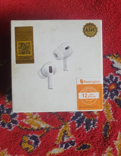 Airpods pro 2 / 2nd generation with active noise canceling.