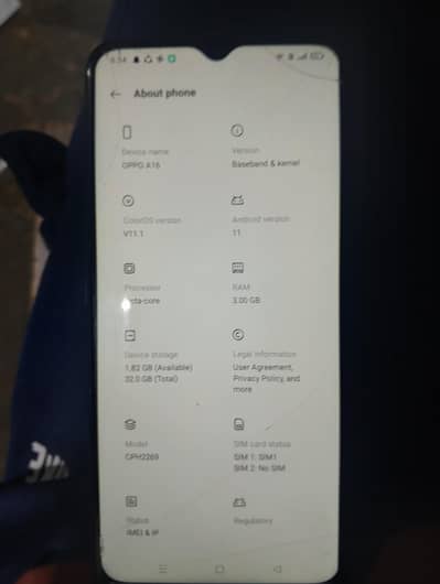 oppo A16 pta approved