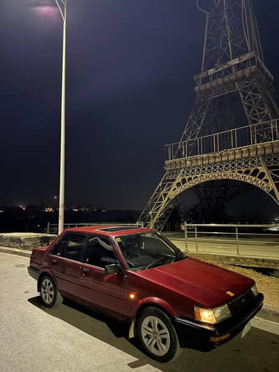 old classic Corolla car