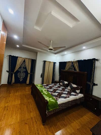 Rawalpindi Bahria Town Phas7 10 Marla Furnished Upper Portion Available For Rent