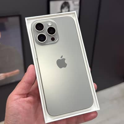 iPhone 15 pro max dual physical sim PTA APPROVED with box