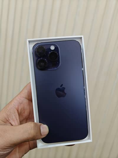 iPhone 14 Pro Max 128GB 84% Health Official PTA Approved Water Packed