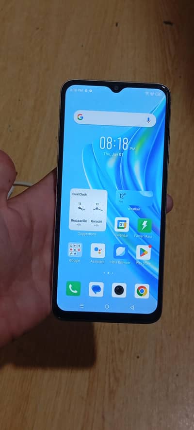 infinix hot 30i 8+8 128 mobile+charger all ok mobile