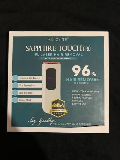 Sapphire Touch (Pro) IPL Laser Hair Removal