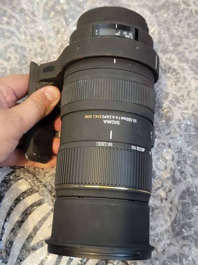 Sigma camera lens