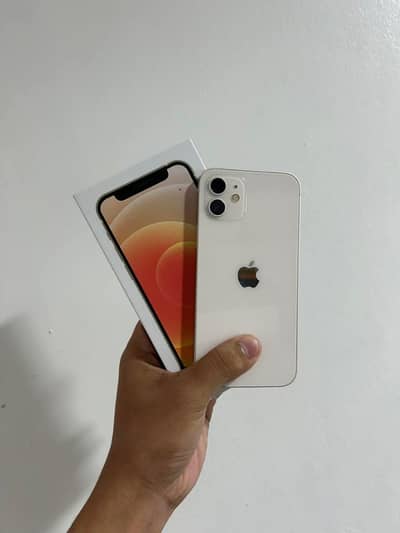 iPhone 12 128 GB full box only WhatsApp 03077064673