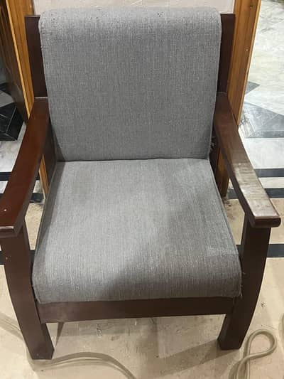 woiden sofa
