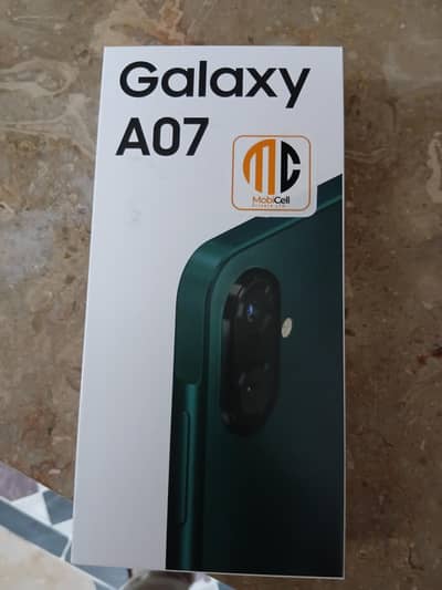 Samsung a07 brand new 4 64