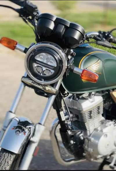 Honda cg 150 green color