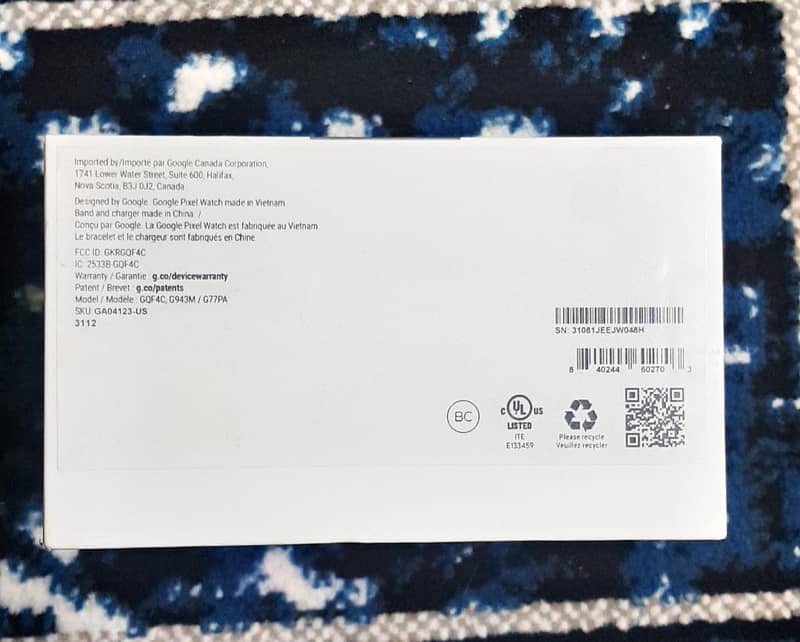 Google pixel watch 1