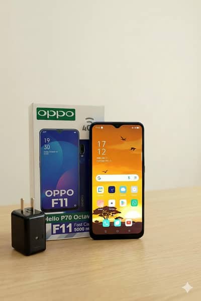 Oppo F11 |8/256| With box and charger, PTA LIFETIME, No open no repair