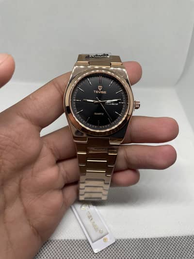 Tevise Watches 1952 | Rose Gold | 100% Original | Highest Quality