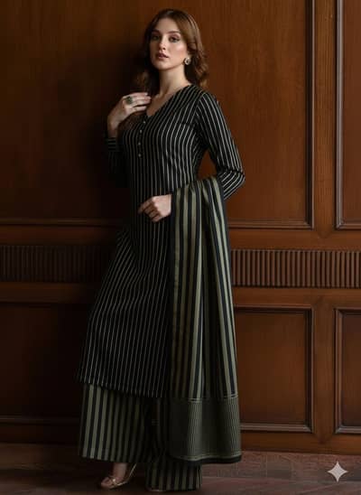 Khaddi winter 3 PC suit