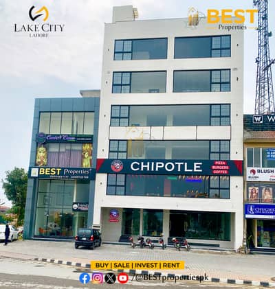 5 Marla 2nd floor Commercial Floor For Rent In Main Boulevard Lake City