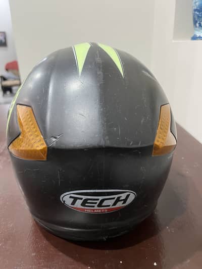 Tech helmet for sale urgent used 03348484124