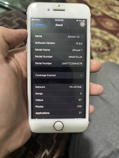 Iphone 7 PTA Approved | 32 Gb | All Okay