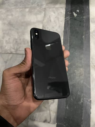 I Phone X Official PTA Approved 64GB Phone Num 03064206549