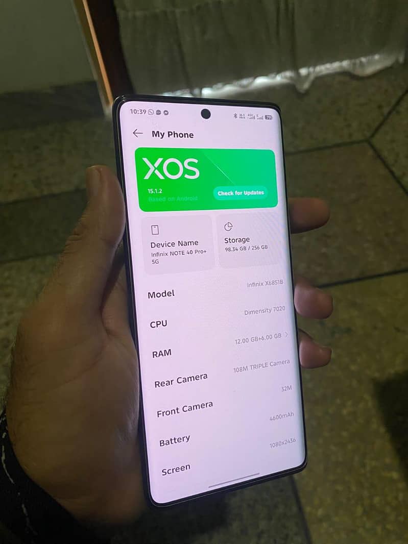 note 40 pro plus 5g 5