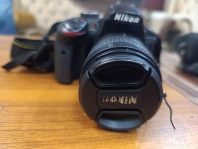 Nikon D3400 with 18-55mm lens 44000 Rs.
