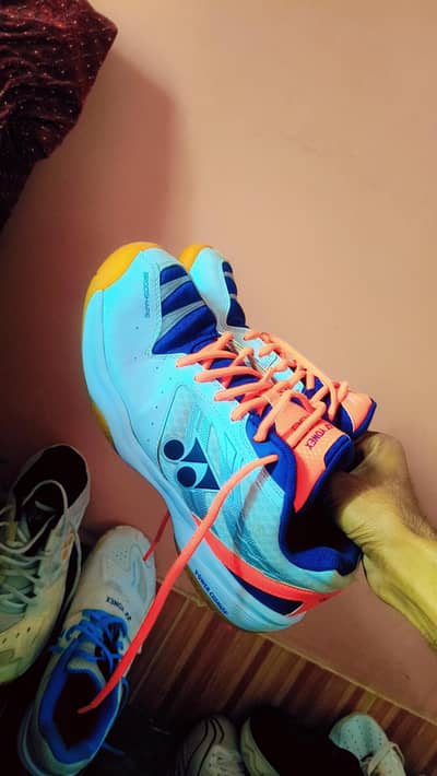 Yonax Badminton power cushion premium shoes 