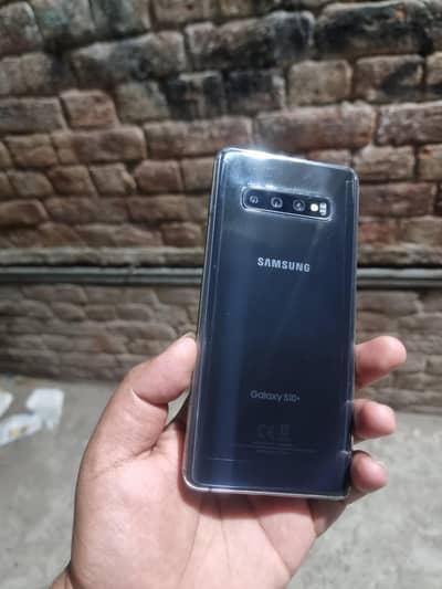 samsung s10 plus 5g 128 gb non pta  glass break but working perfectly