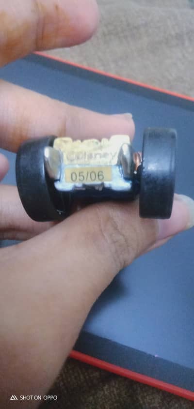 This is a Disney Racers Captain Barbossa die-cast car.