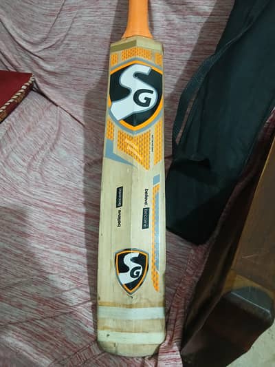 Hardball English Willow used bat For Sale