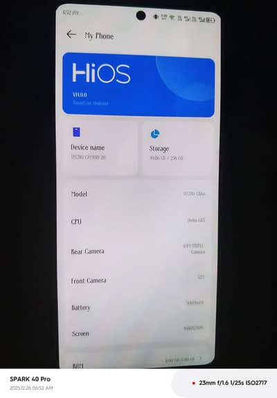 camon 20 complt box (Fix prize)