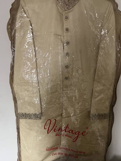 Used Sherwani with khussa