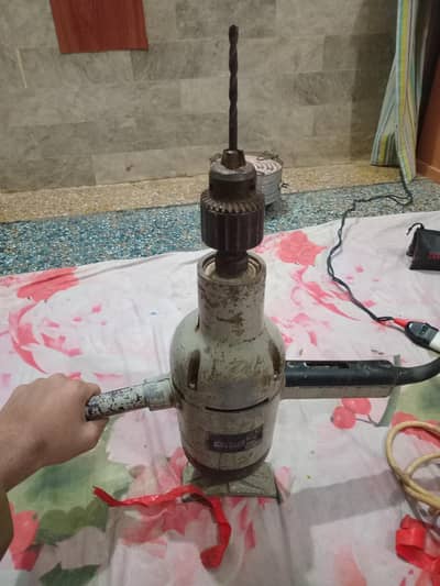 shangai electric drill. machine working