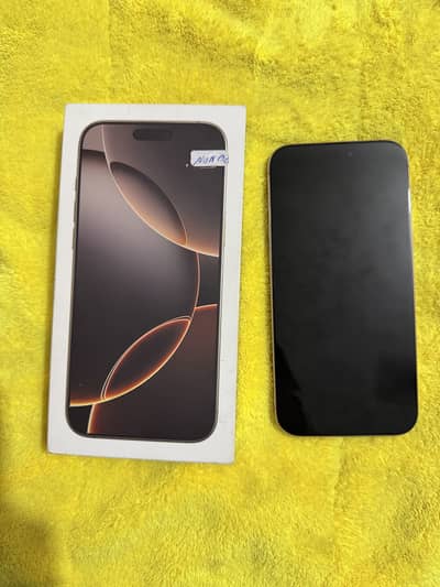 16 Pro max desert 256 GB