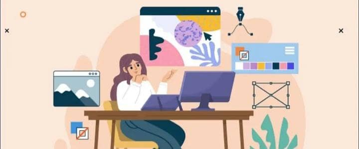 Female Graphic Designer