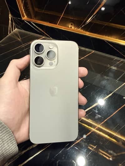 iPhone 15 pro max 256 gb non PTA 88 bh