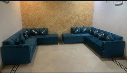 sofa set 12 seater L shaped for sale