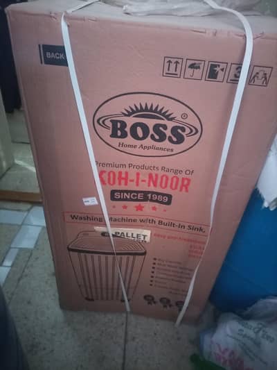 Washing machine new box pack