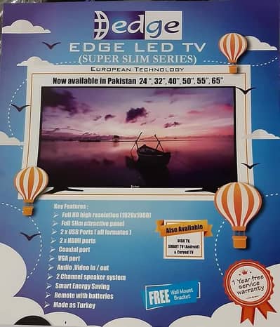 32" and 40" 43" 50" all size of led tv at best price