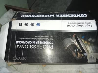 Legendary Vocals Recoding Microphone Professional Studio Full kit