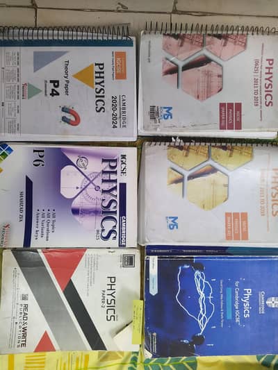 NEW and OLD mix PHYSICS IGCSE 0625 text book , topical , RECENT PP
