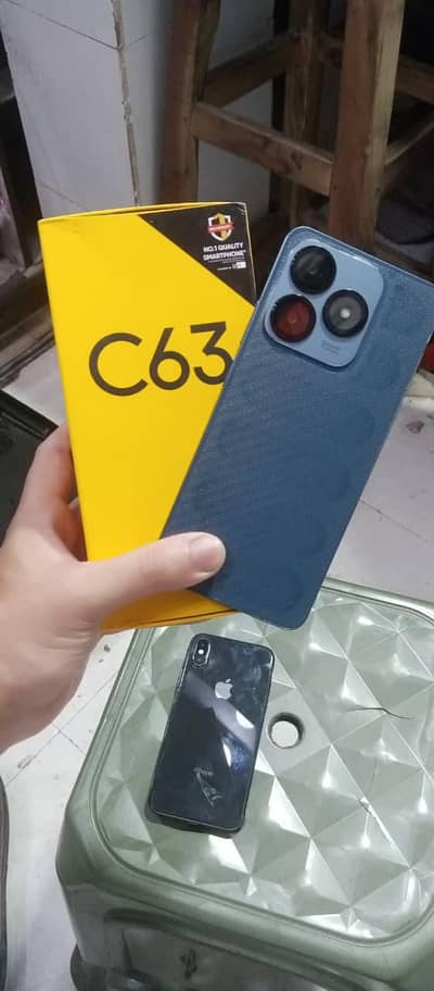 realme c63 6 gb ram 128 gb rom pta approved condition 10/9.5 withbox