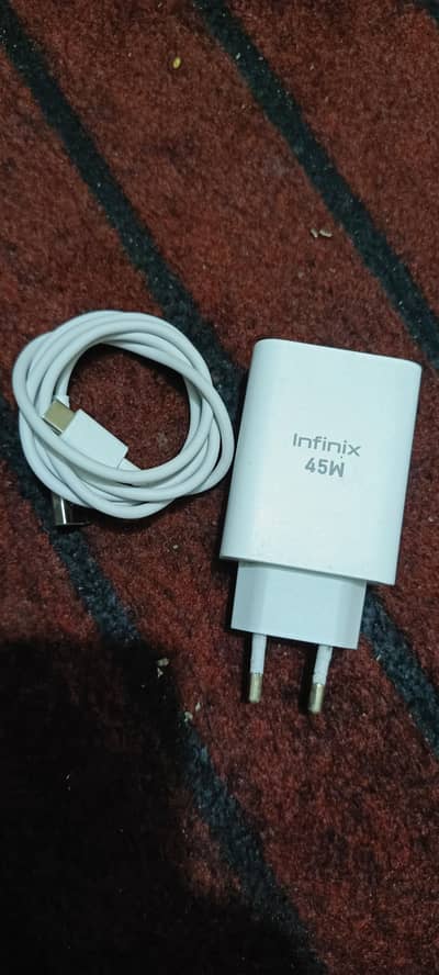 charger 45watt infinix zero 30 ka orignal h