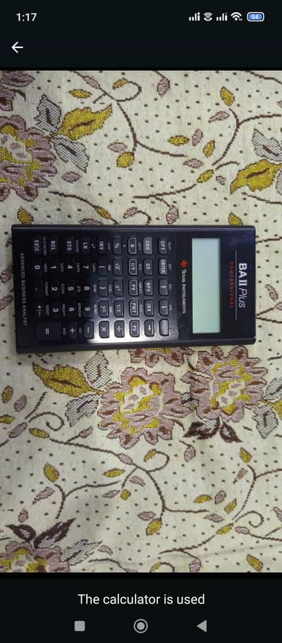Texas Instruments BA II Plus Professional Financial Calculator