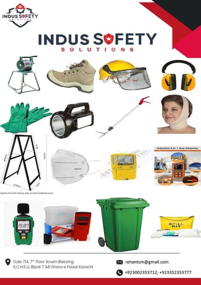 Indus Safety Solutions specializes in safety equipments