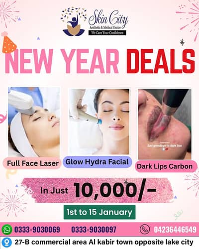 All type of skin care services