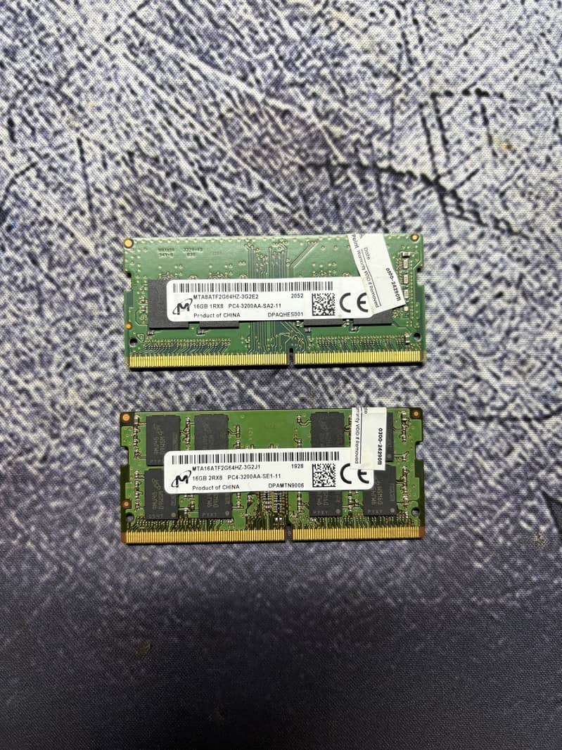 32gb ram 16*2 sticks ddr4 - Computer Components - 1109977573