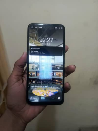 Infinix hot 9 4/128 dual sim 5000 mAh battery all okay 03172914918
