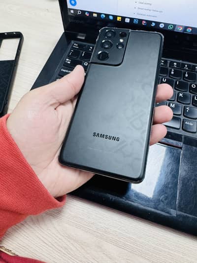 Samsung S21 Ultra 12/256gb Official PTA Exchange Possible.
