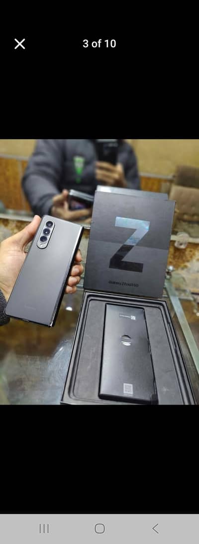 Samsung z Fold 3" 12GB 256GB " Full Box " PTA Proof " 2ual SIM