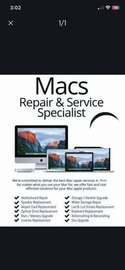 Apple MacBook Repair