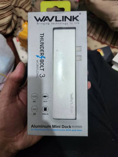Wavlink Aluminum Mini Dock for Macbook pro